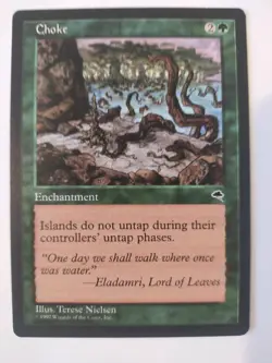 Choke, Magic: the Gathering Tempest Uncommon, Excellent condition - Image 1