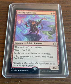 MTG Magic Hexing Squelcher Lorwyn Eclipsed Rare #0145 - Image 1