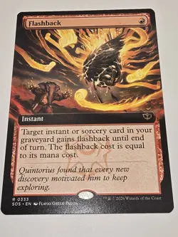 Flashback (Extended Art) Secrets of Strixhaven Regular - Image 1