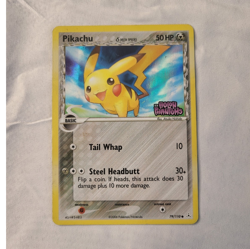 Pokemon Pikachu 79/110 EX Holon Phantoms Reverse Holo Delta Species Card 2006 - Image 1