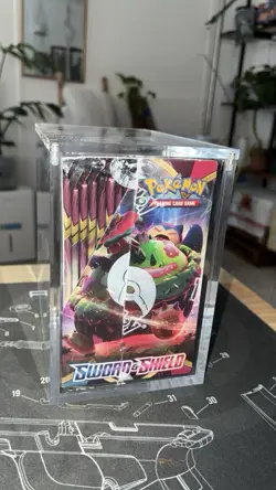 Pokemon TCG Sword & Shield Booster Box Factory Sealed-Acrylic Case Included - Image 4