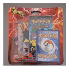 Pokemon TCG Lightning Set Booster Pack Pikachu Gengar Fairfield English - Image 1