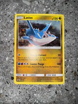 Pokemon TCG Cards Latios SM136 Black Star Promo Holo NM-M - Image 3
