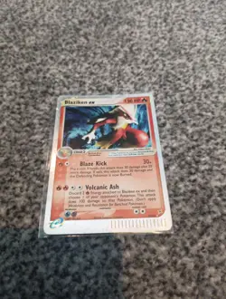 Pokemon EX Team Magma vs Team Aqua Rare Blaziken EX 89/95 2004 - Image 1