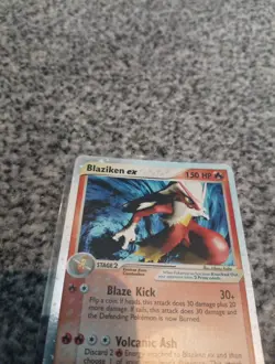 Pokemon EX Team Magma vs Team Aqua Rare Blaziken EX 89/95 2004 - Image 2