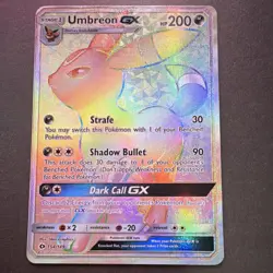The Pokemon Company Umbreon GX SM Base Set Secret Rare Holo #154/149 - Image 1