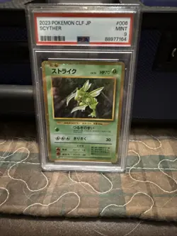 2023 Pokemon CLF JP SCYTHER 006/032 PSA 9 CLASSIC COLLECTION - Image 1