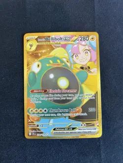 Pokemon TCG Journey Together Iono's Bellibolt Hyper Rare 188/159 - Image 1