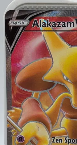 Pokemon Chilling Regin Alakazam V Trading Card - Image 2