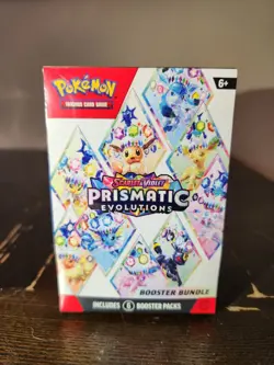 Pokemon TCG Prismatic Evolutions Booster Bundle New Sealed - Image 1