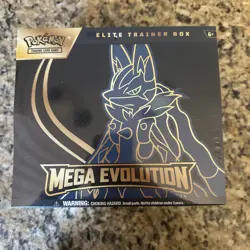 Pokemon TCG: Lucario Mega Evolution Elite Trainer Box - Factory Sealed - Image 1