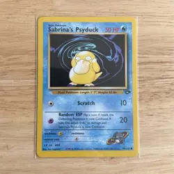 Pokemon Sabrina's Psyduck Gym Challenge 99/132 Regular Common 50 HP English - Image 1