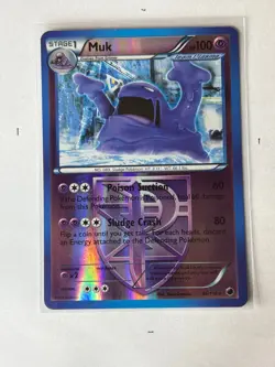 Muk [Reverse Holo] #46 Pokemon Plasma Freeze NM - Image 1