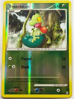 Treecko [Reverse Holo] #79 Pokemon Stormfront NM - Image 1