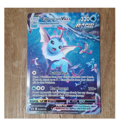 Pokemon Vaporeon VMAX Promo Full Art Holo SWSH182 Sword & Shield 320 HP English - Image 1