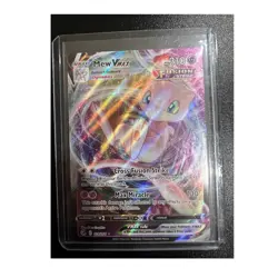 Pokemon Mew VMAX Ultra Rare Holo 114/264 Fusion Strike Full Art Card English - Image 1