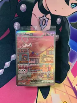 Mew ex SVP 053 Factory Sealed Pokemon TCG Scarlet Violet 151 Black Star Promo - Image 1