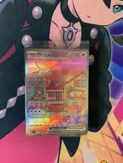Mew ex SVP 053 Factory Sealed Pokemon TCG Scarlet Violet 151 Black Star Promo - Image 2