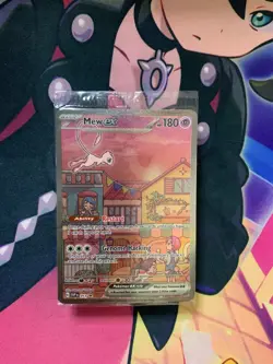 Mew ex SVP 053 Factory Sealed Pokemon TCG Scarlet Violet 151 Black Star Promo - Image 3