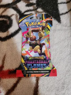Pokemon Mega Evolution Phantasma Flames Booster Pack - Image 1