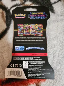 Pokemon Mega Evolution Phantasma Flames Booster Pack - Image 2