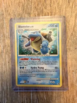 Blastoise 2/132 Secret Wonders Reverse Holo Rare 120 HP Hydro Pump Pokemon TCG - Image 1