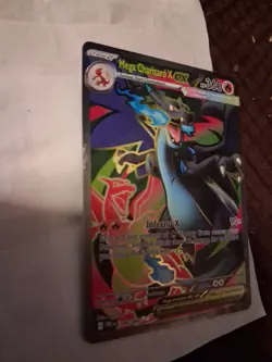 POKEMON Mega Charizard X EX 109/094 ULTRA RARE FULL ART HOLO Phantasmal Flames - Image 4