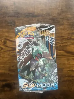 Pokemon 🌞Sun And Moon🌚 Base Set Booster Box 2017 Factory Sealed - Image 3
