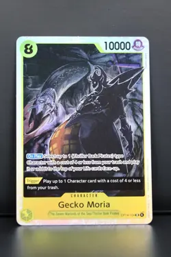 ONE PIECE Gecko Moria SR Super Rare OP14-104 The Azure Sea's Seven English NM - Image 1