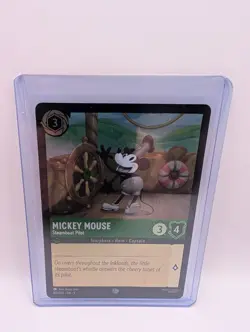 Mickey Mouse - Steamboat Pilot [Foil] #80 Lorcana Fabled - Image 1