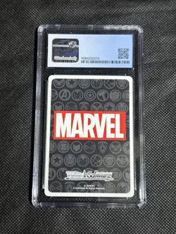 2021 Weiss Schwarz Japanese Marvel 034 Thanos Gold Stamp PSA 10 Gem Mint *GOAT - Image 2