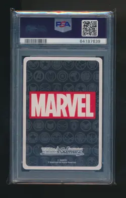 2021 WEISS SCHWARZ BLACK WIDOW GOLD STAMP GRADED PSA 10 GEM MINT - Image 2