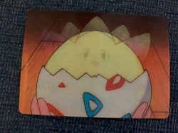 1998 Pokemon Pioneer Viz Video Lenticular Promo - Togepi - PIKA-0021D - Image 1