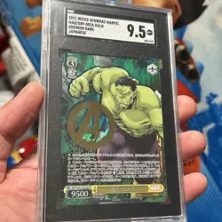 Hulk S89-002A Avenger Rare Gold Stamp - Marvel Weiss Schwarz Japanese - SGC 9.5 - Image 1