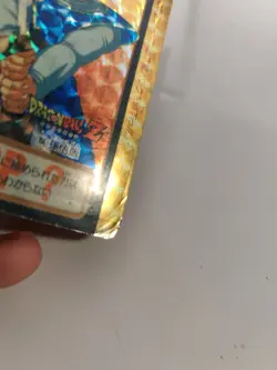 TAIWAN HK carte 155 prism dragon ball non Off Card Hondan Carddass Sticker Fan - Image 3
