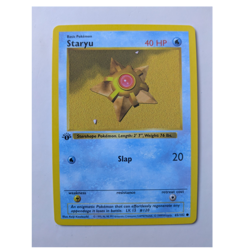 Staryu 1st edition Shadowless 65/102 40 Pokemon Card - Image 1