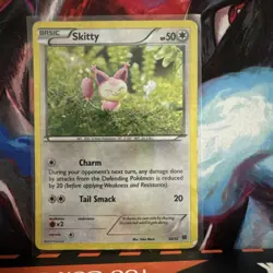 Pokemon TCG Skitty Confetti Holo Card 12/12 McDonald's 2015 Promo - Image 1
