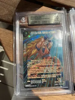 Dragon Ball cuper card game SS3 Son Goku BBS/10 SPR - Image 1