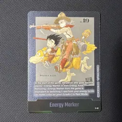 Son Goku Bulma E-43 Silver Energy Marker Dragon Ball Manga Booster Card Fusion - Image 3