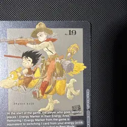 Son Goku Bulma E-43 Silver Energy Marker Dragon Ball Manga Booster Card Fusion - Image 5