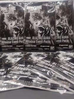 Dragon Ball Super Card Game Fusion World FB-02 Blazing Aura Release Event Pack - Image 2