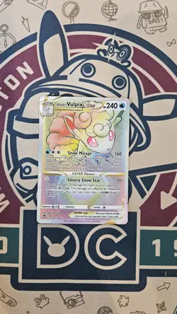 Alolan Vulpix VSTAR 197/195 Silver Tempest Secret Rare Pokemon Card - NM - Image 1