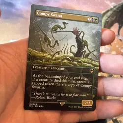 Compy Swarm (Borderless) Universes Beyond: Jurassic Pikachu World Collection... - Image 2