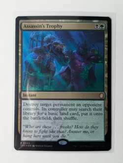 Assassin's Trophy (Surge Foil) 55 Commander: Teenage Mutant Ninja Turtles TMC R - Image 1