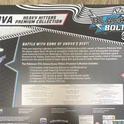 Pokemon TCG Unova Heavy Hitters Premium Collection Box Black & White Bolt Flare… - Image 3