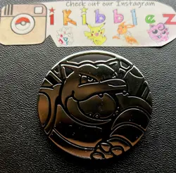 Jumbo Silver Blastoise Pokemon Coin Blister Pack Exclusive Promo. Fast Shipping! - Image 3
