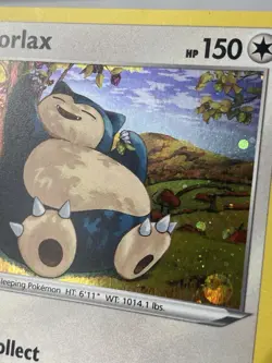 Snorlax 141/192 - Pokemon: SWSH02 Rebel Clash - Cosmos Holo Rare Promo NM - Image 3