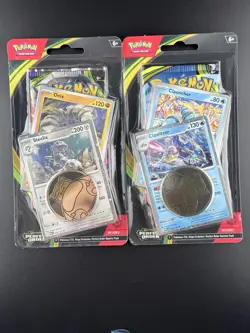 Pokemon Perfect Order Blister - 2 Packs, 4 Promos (2 Cosmo Holo) and 2 Coins NEW - Image 1