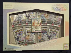 Pokemon Brazilian Box Prismatic Evolutions Eevee Exclusive Portuguese Sealed - Image 1