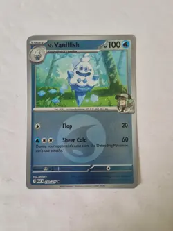 N's Vanillish Energy Symbol 050/217 Ascended Heroes Pokemon Reverse Holo NM - Image 1